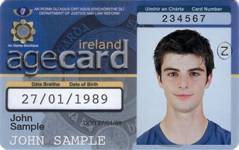 National Age Card .